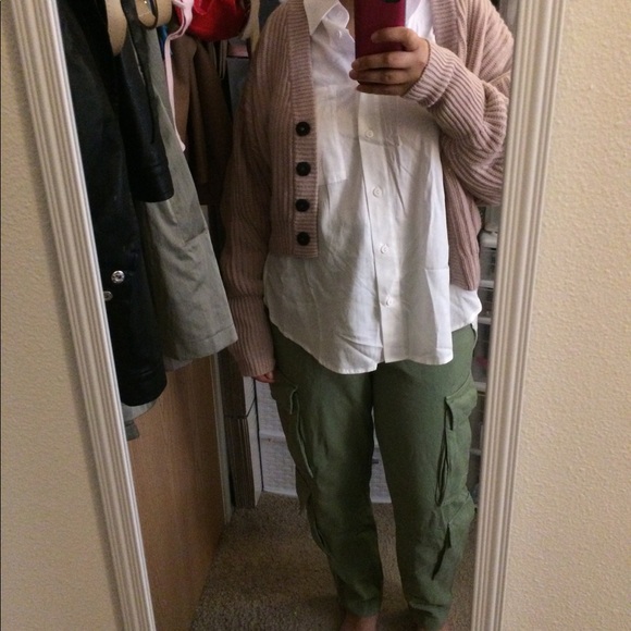 100% Tencel Lyocell Oversized High-Low Drop Shoulder Button Through Shirt Pocket - Picture 6 of 15